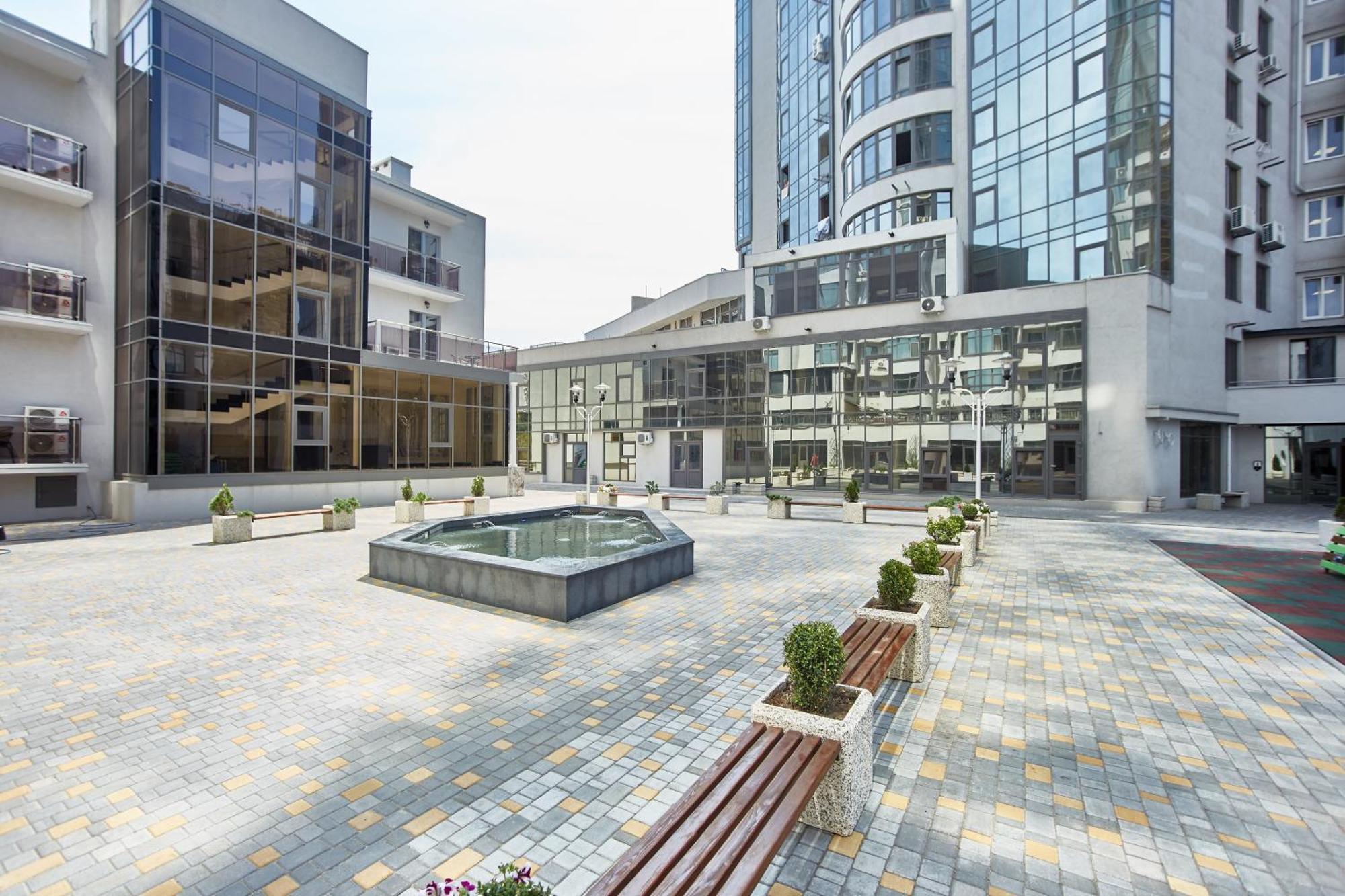 אודסה Gagarin Plaza Luxury Sea View Apartments מראה חיצוני תמונה