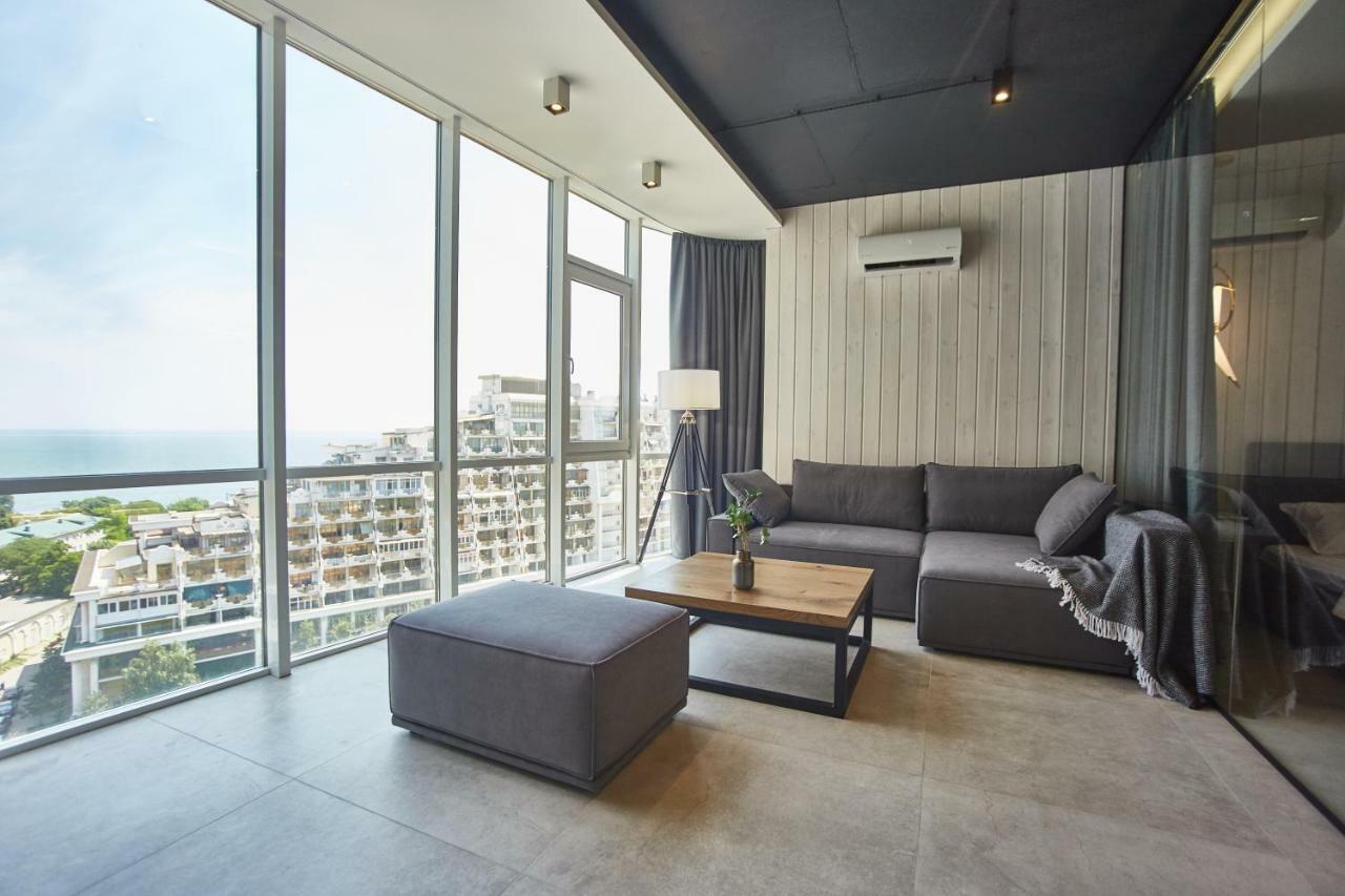 אודסה Gagarin Plaza Luxury Sea View Apartments מראה חיצוני תמונה