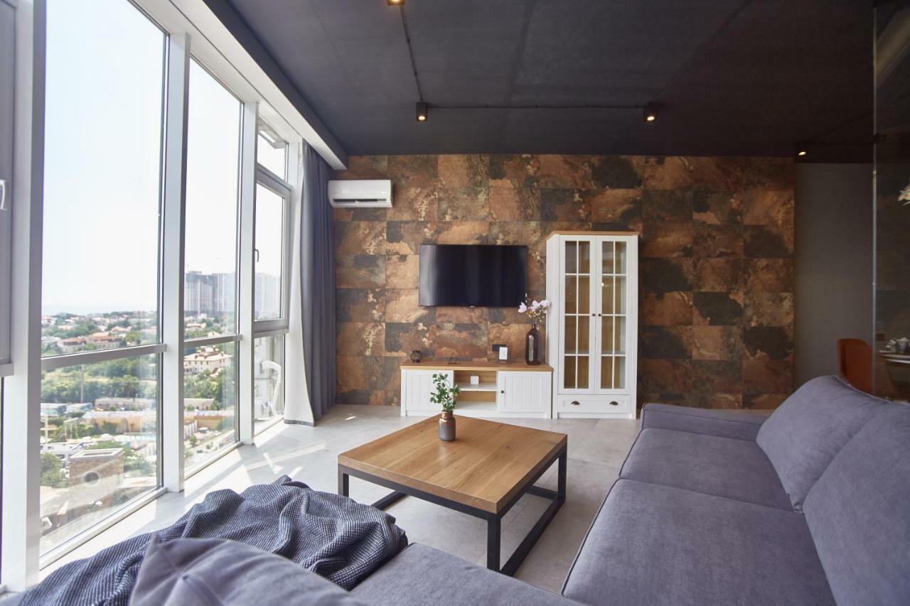 אודסה Gagarin Plaza Luxury Sea View Apartments מראה חיצוני תמונה