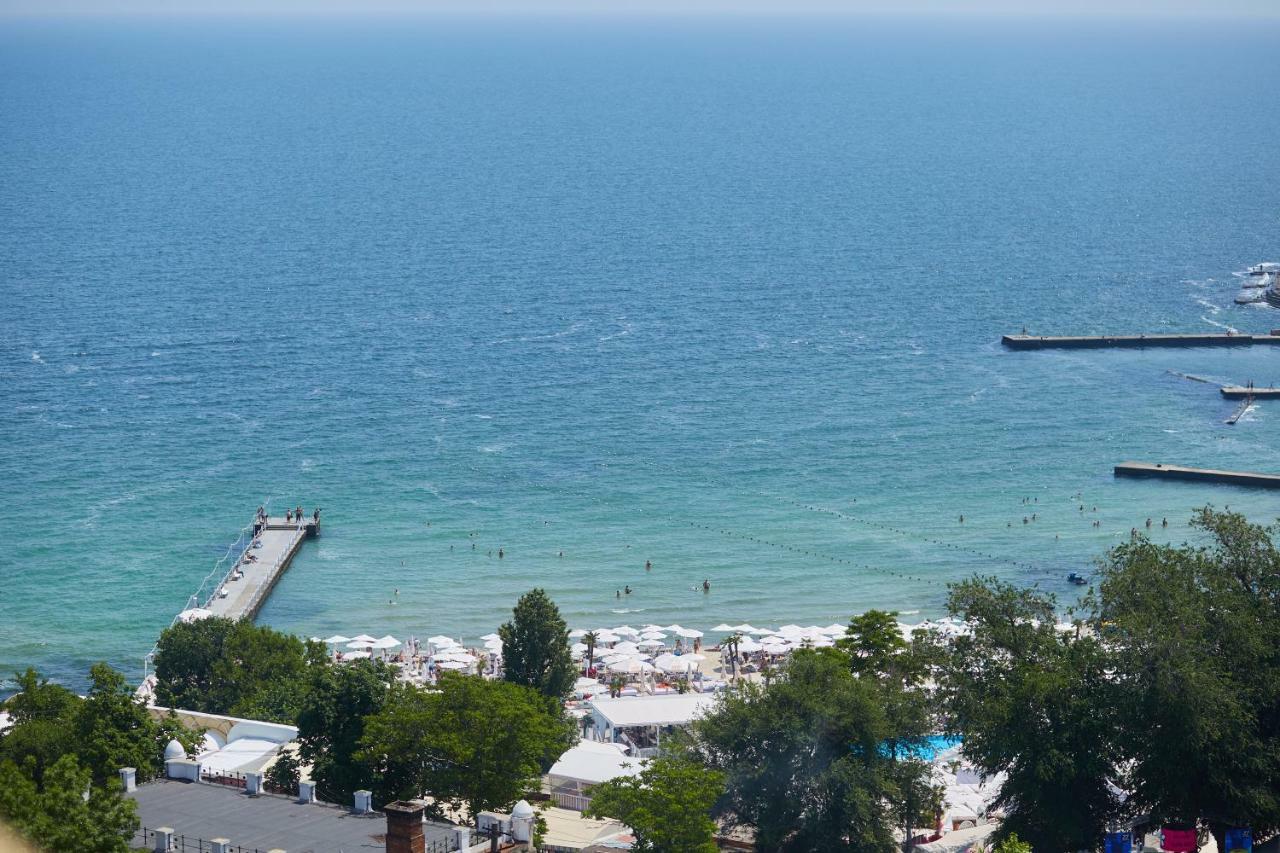 אודסה Gagarin Plaza Luxury Sea View Apartments מראה חיצוני תמונה
