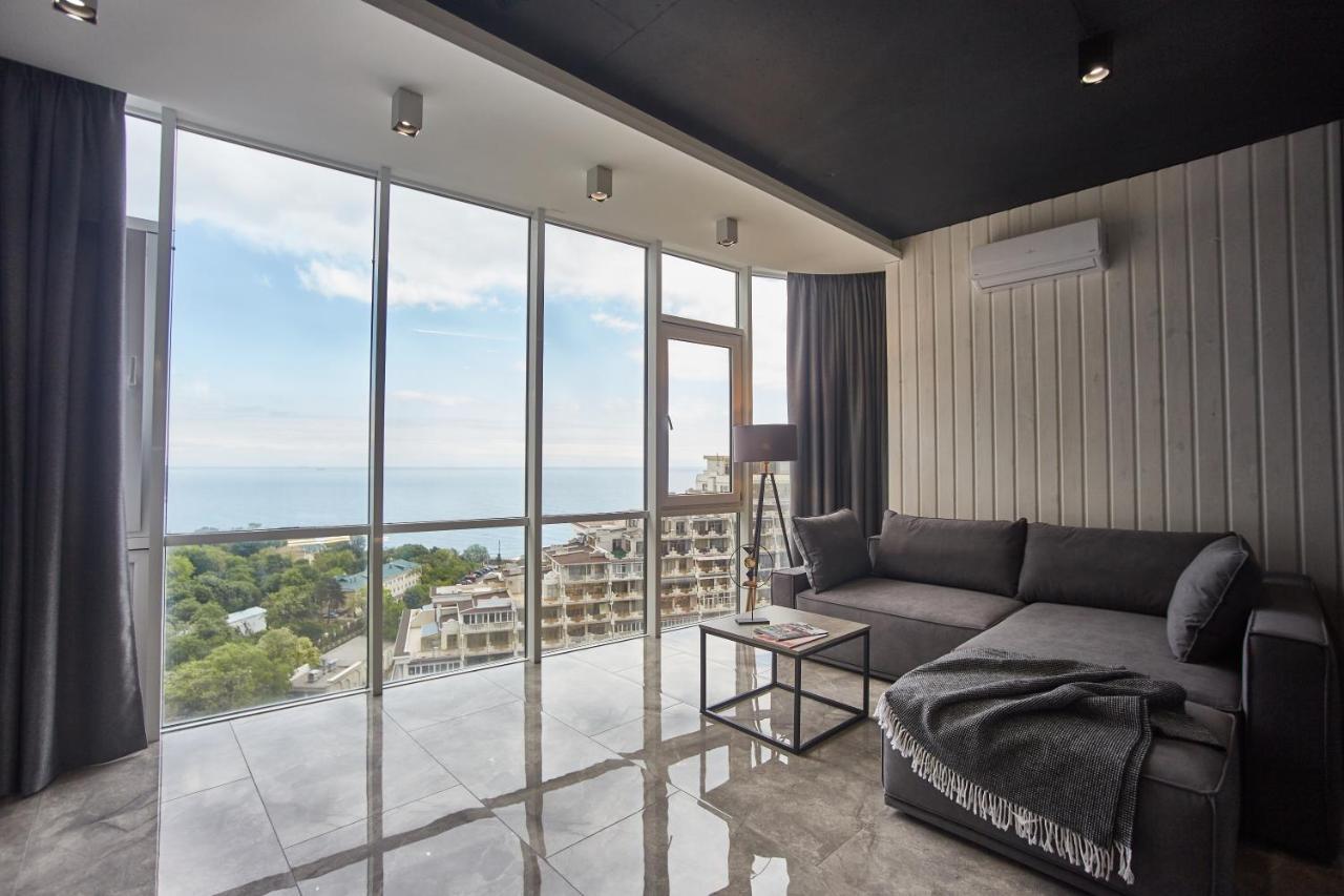 אודסה Gagarin Plaza Luxury Sea View Apartments מראה חיצוני תמונה