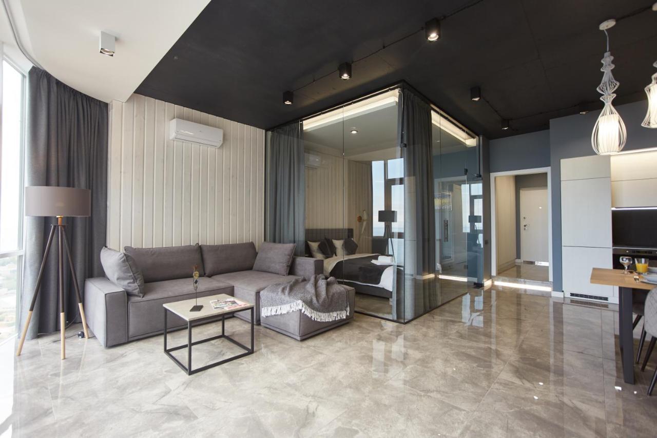 אודסה Gagarin Plaza Luxury Sea View Apartments מראה חיצוני תמונה