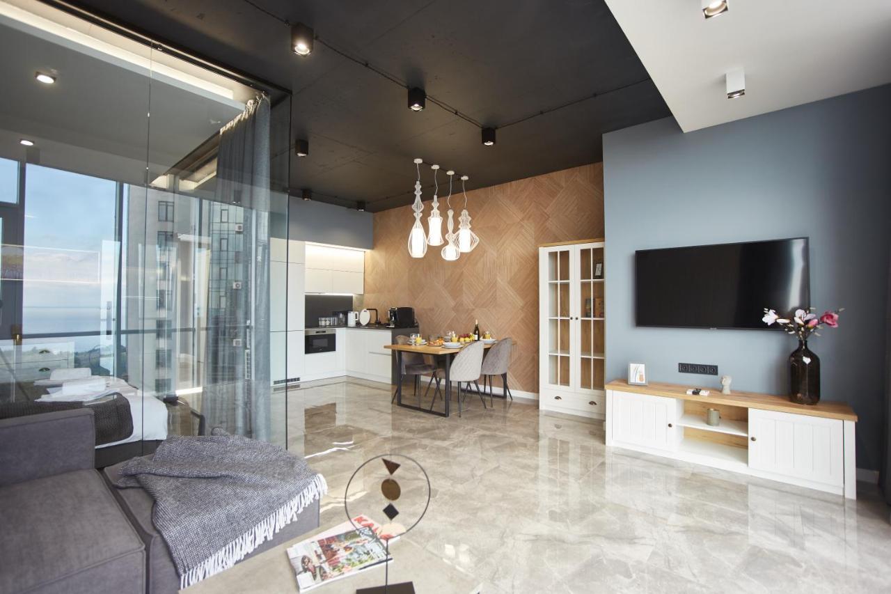 אודסה Gagarin Plaza Luxury Sea View Apartments מראה חיצוני תמונה