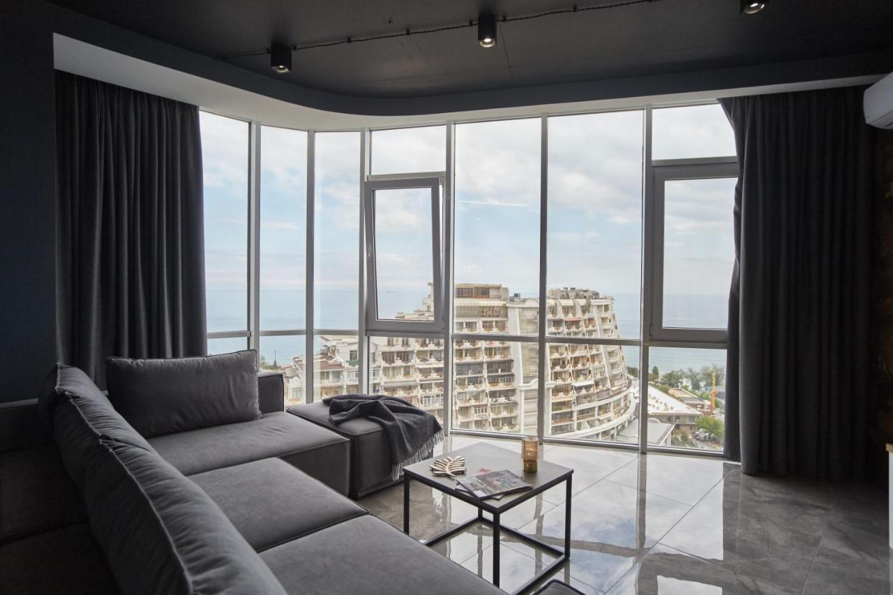 אודסה Gagarin Plaza Luxury Sea View Apartments מראה חיצוני תמונה